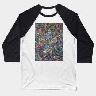 Frosty Forest Floor Baseball T-Shirt